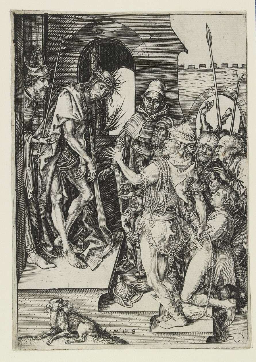 Ecce Homo, spätes 15. Jahrhundert von Martin Schongauer
