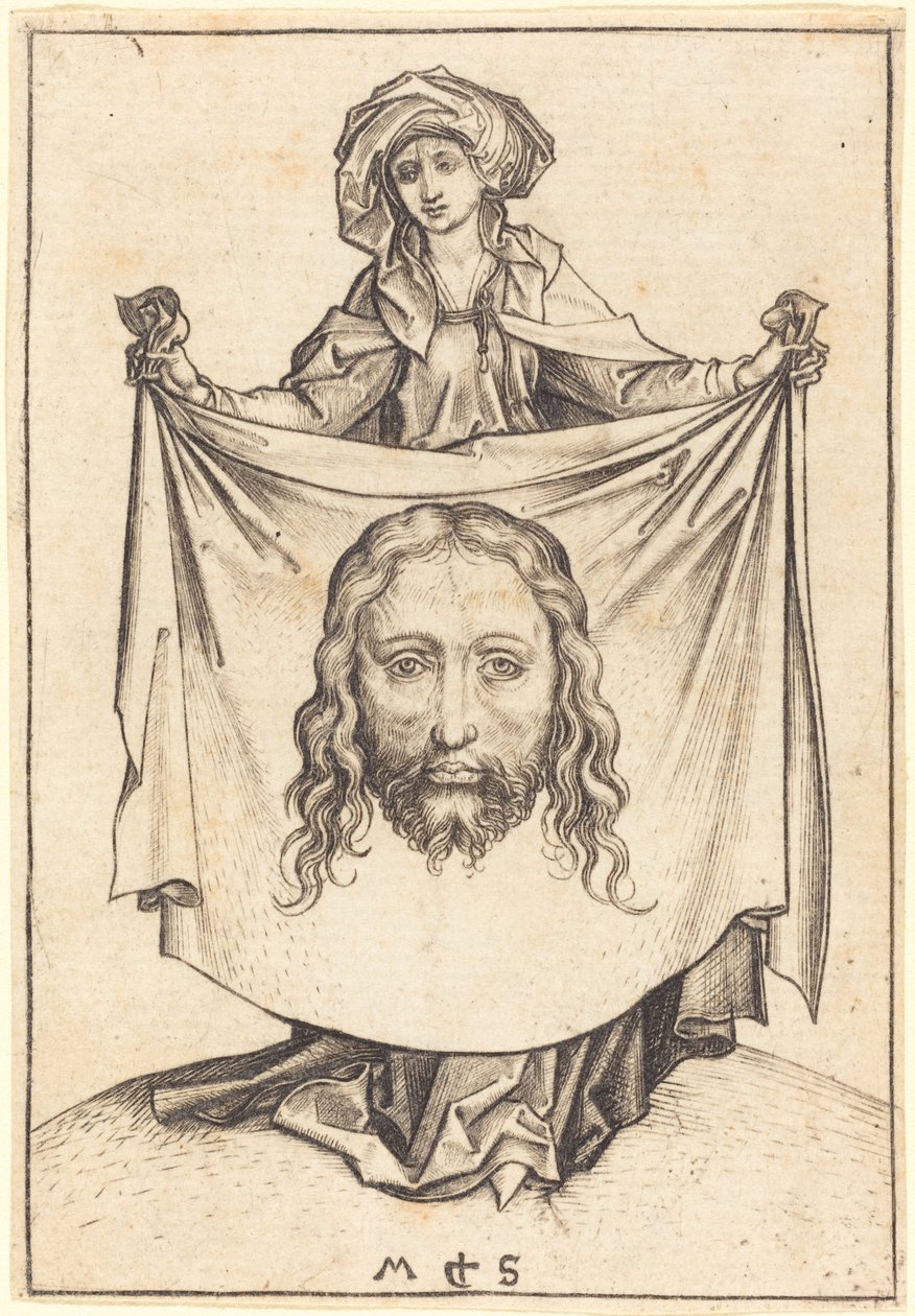 Heilige Veronika von Martin Schongauer