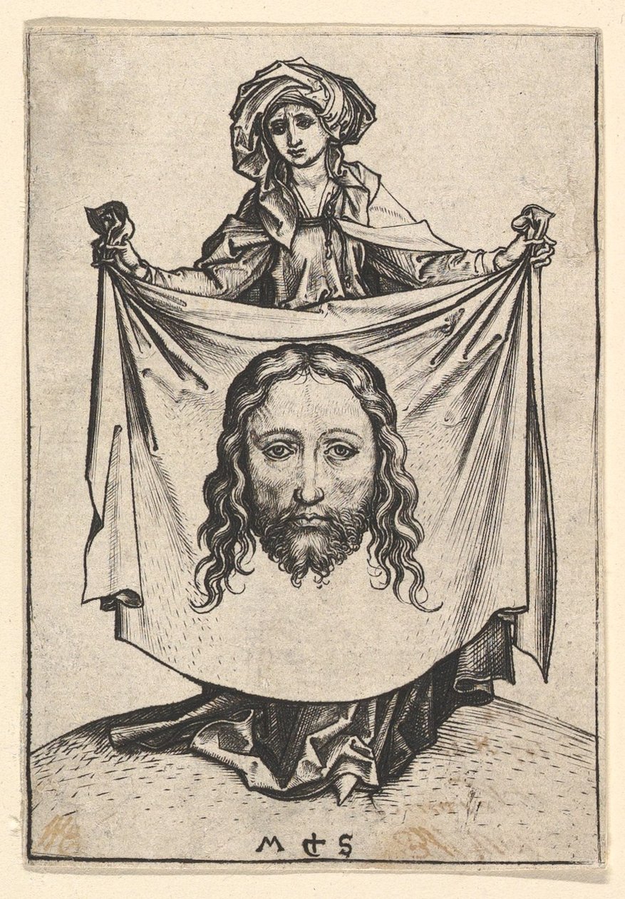 Heilige Veronika von Martin Schongauer