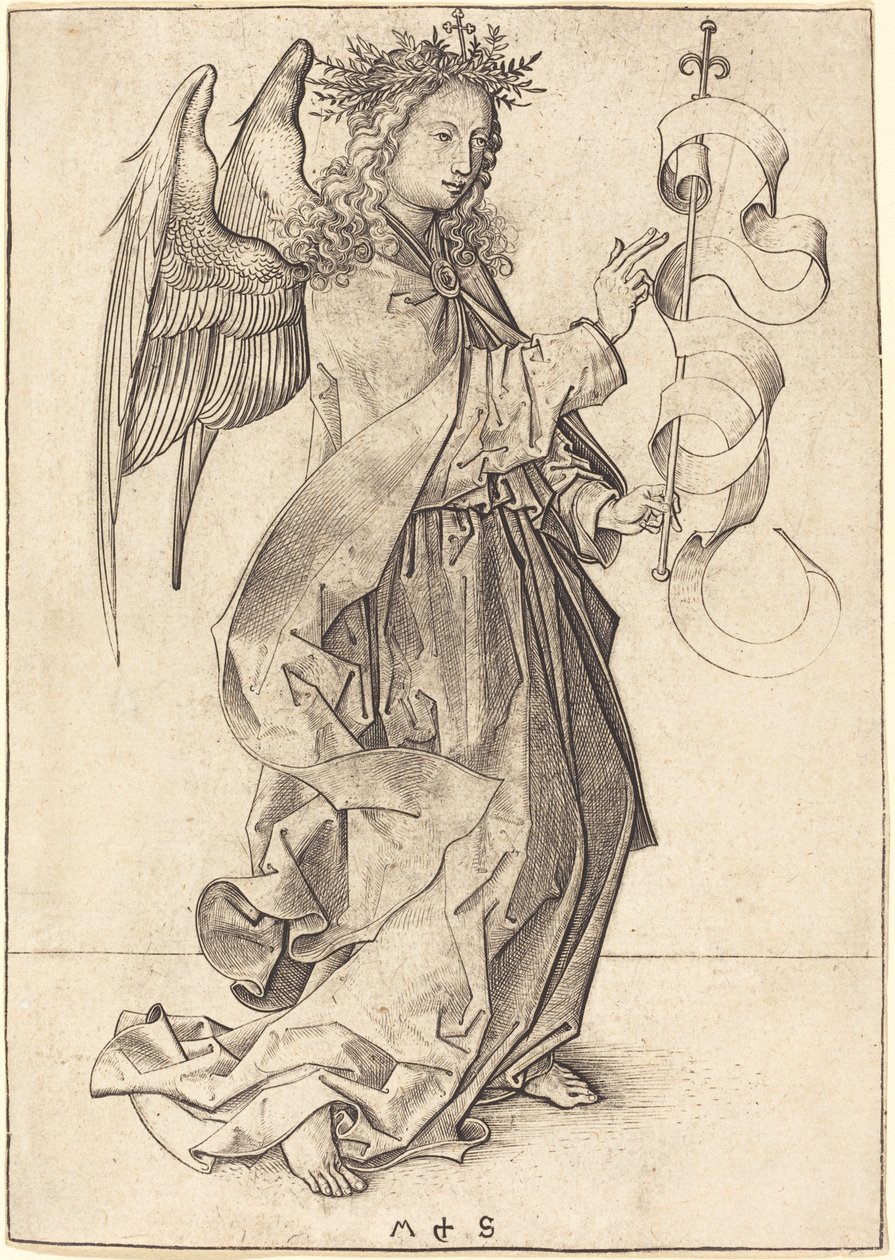 Der Erzengel Gabriel von Martin Schongauer
