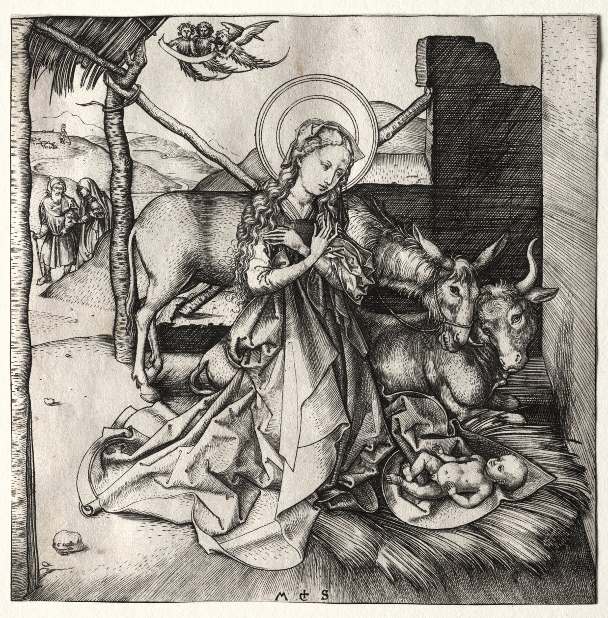 Das Leben Christi: Die Geburt von Martin Schongauer