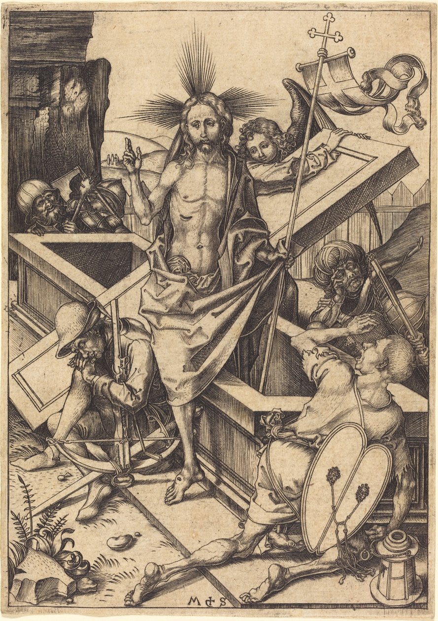 Die Auferstehung von Martin Schongauer