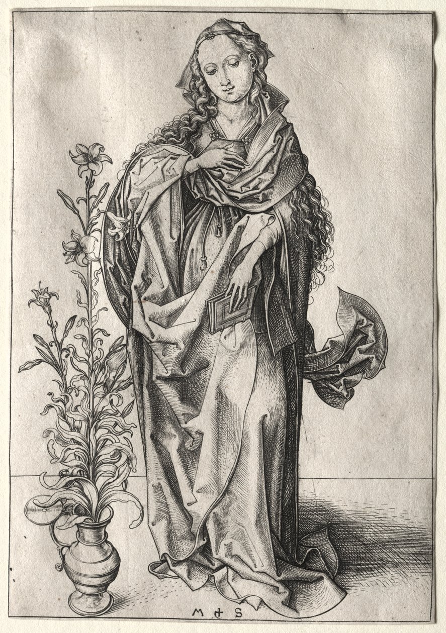 Die Verkündigung der Jungfrau von Martin Schongauer