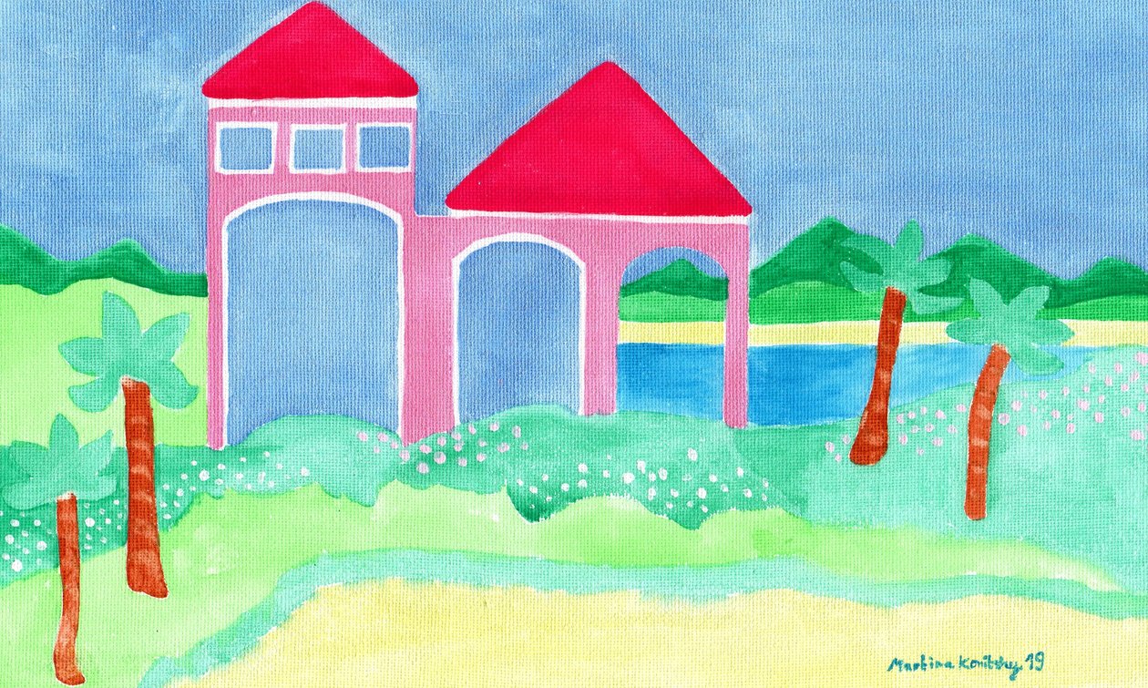 Abende in dem Strandhaus von Martina Konitzky