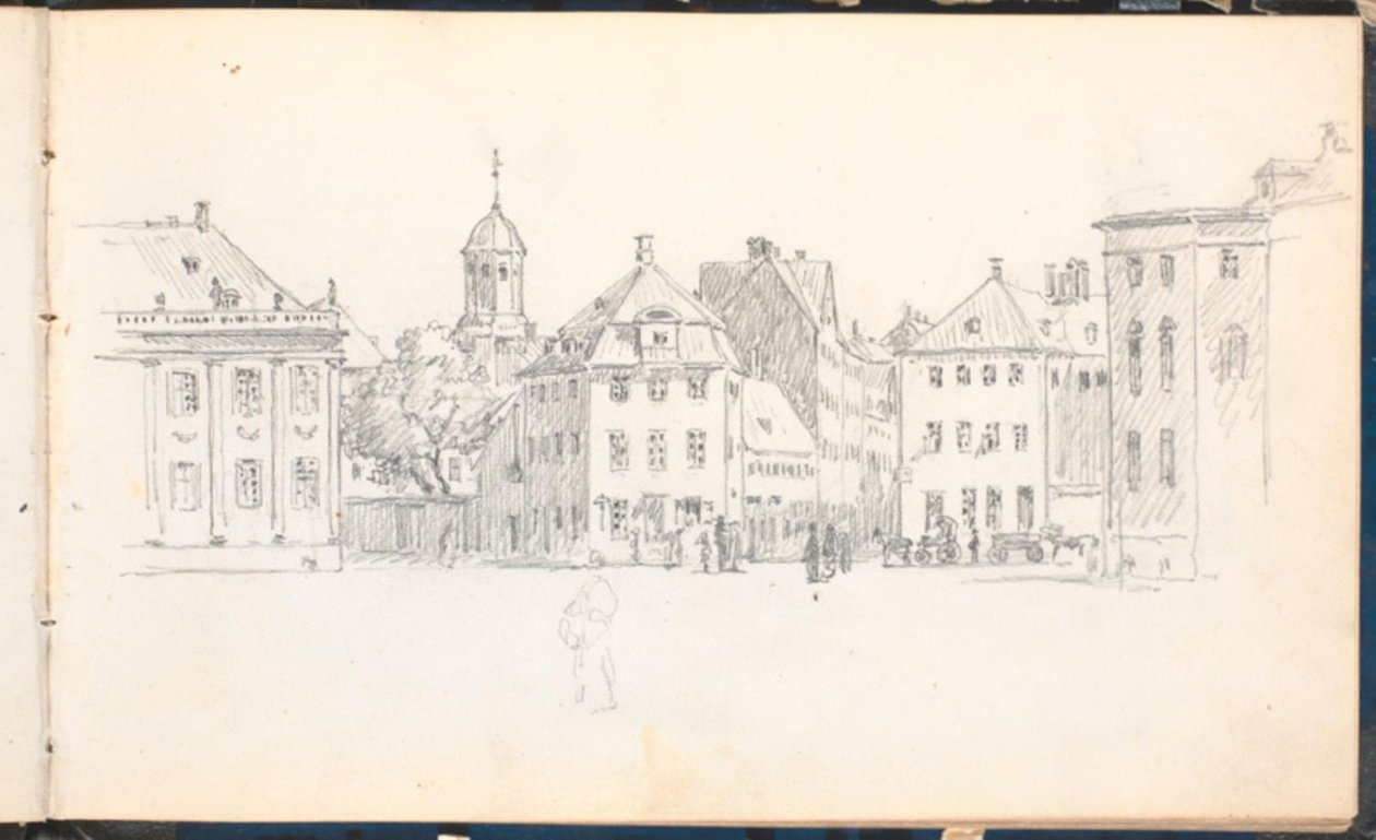 Partie vom Kgs. Nytorv von Martinus Rørbye