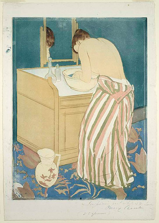 Das Bad von Mary Cassatt