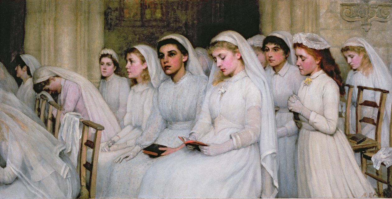 Konfirmation von Mary Evelina Kindon