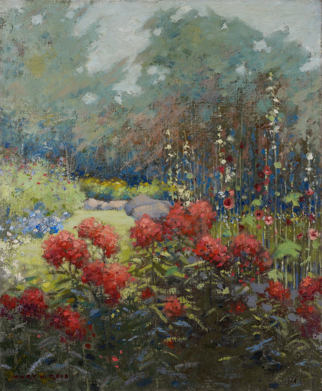 Ein Garten im September von Mary Hiester Reid