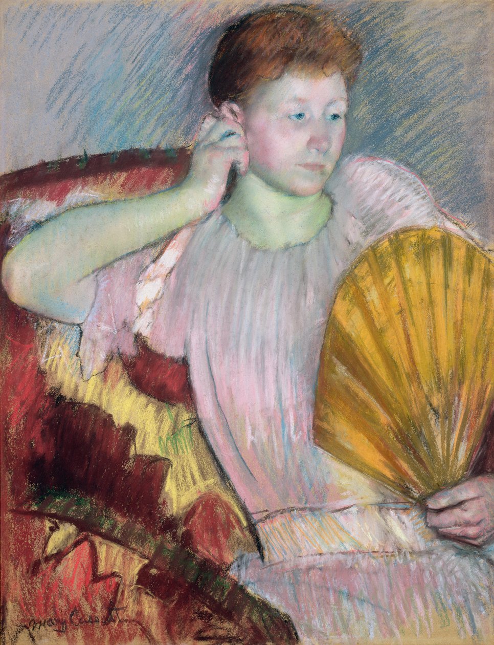Kontemplation, 1891 von Mary Cassatt