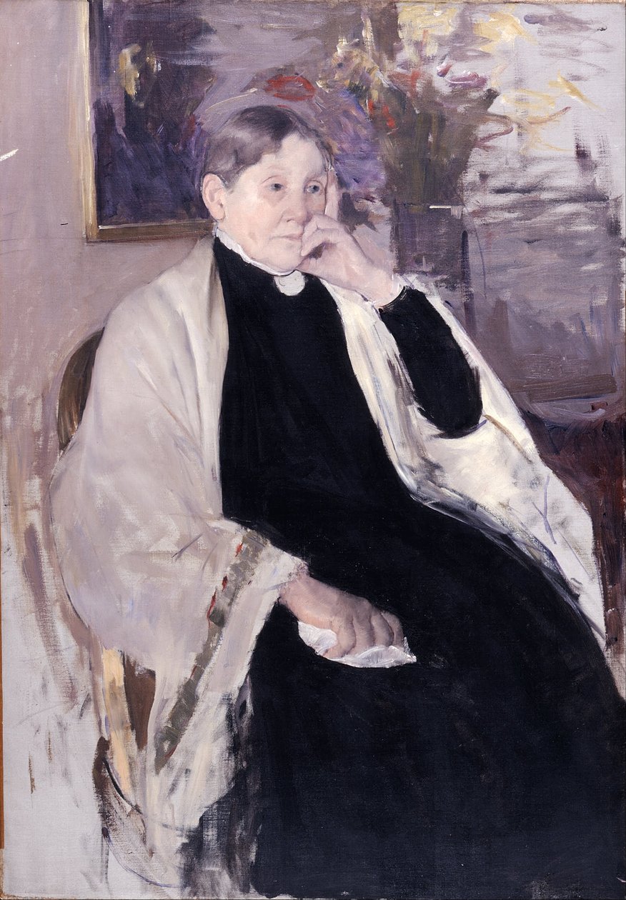 Mrs. Robert S. Cassatt, die Mutter des Künstlers von Mary Cassatt