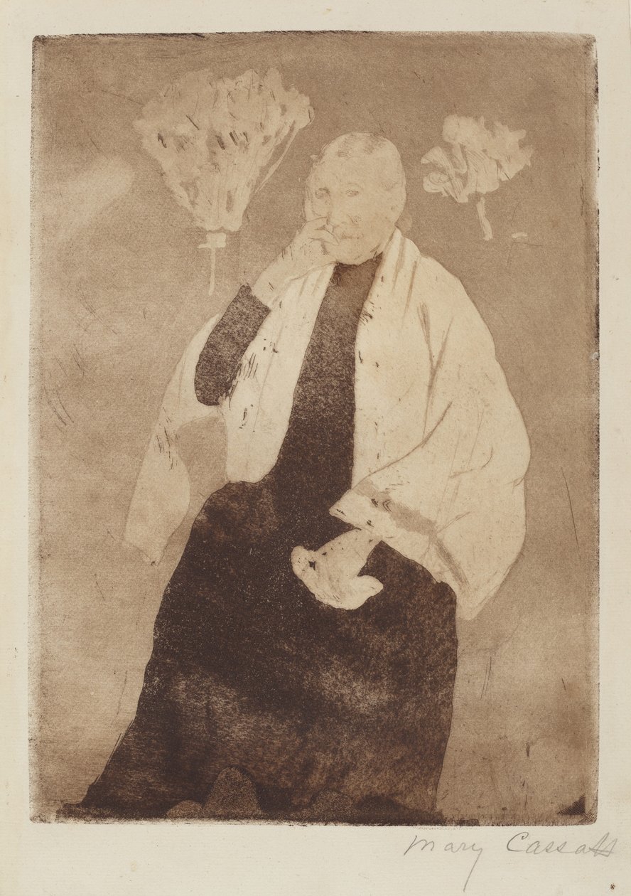 Porträt der Mutter des Künstlers von Mary Cassatt