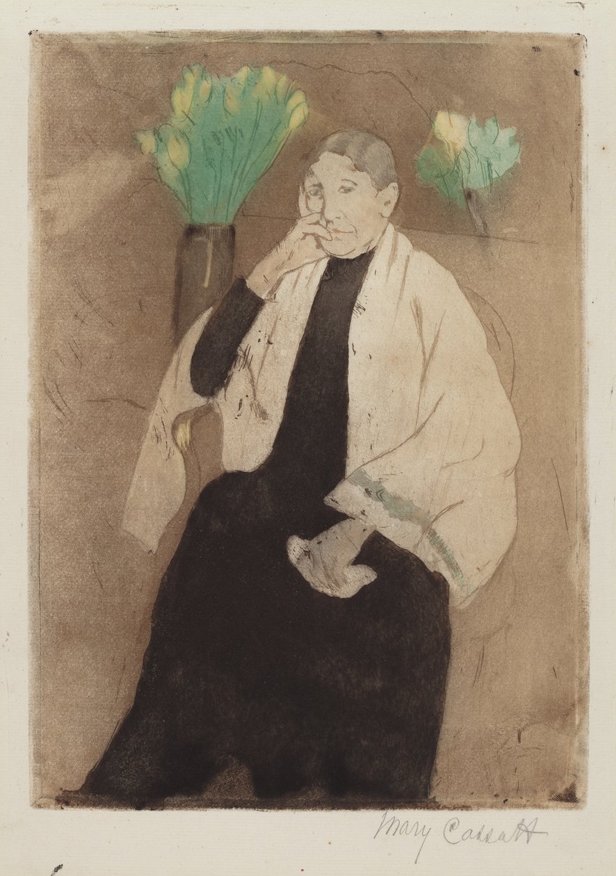 Ein Porträt der Mutter des Künstlers von Mary Cassatt