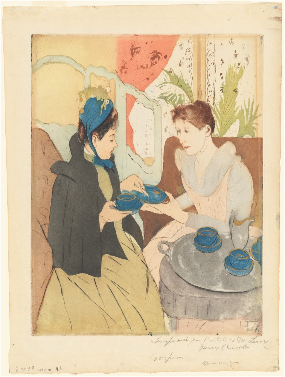 Nachmittagstee-Party von Mary Cassatt