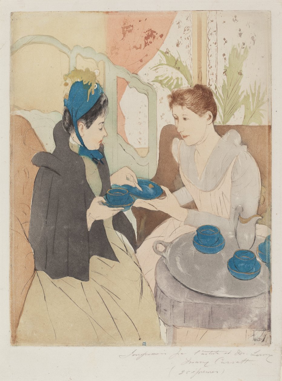 Nachmittagstee-Party von Mary Cassatt