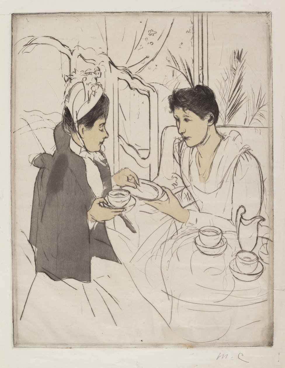 Nachmittagstee-Party von Mary Cassatt