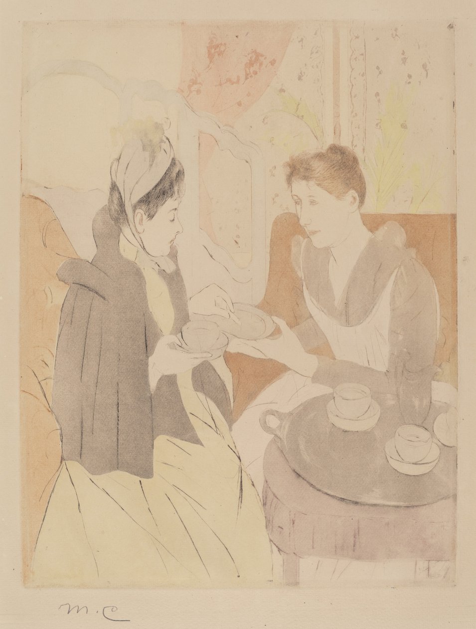 Nachmittagstee-Party von Mary Cassatt