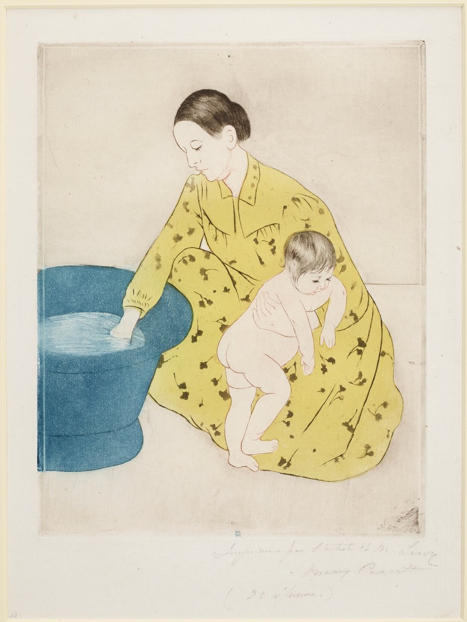 Das Bad von Mary Cassatt