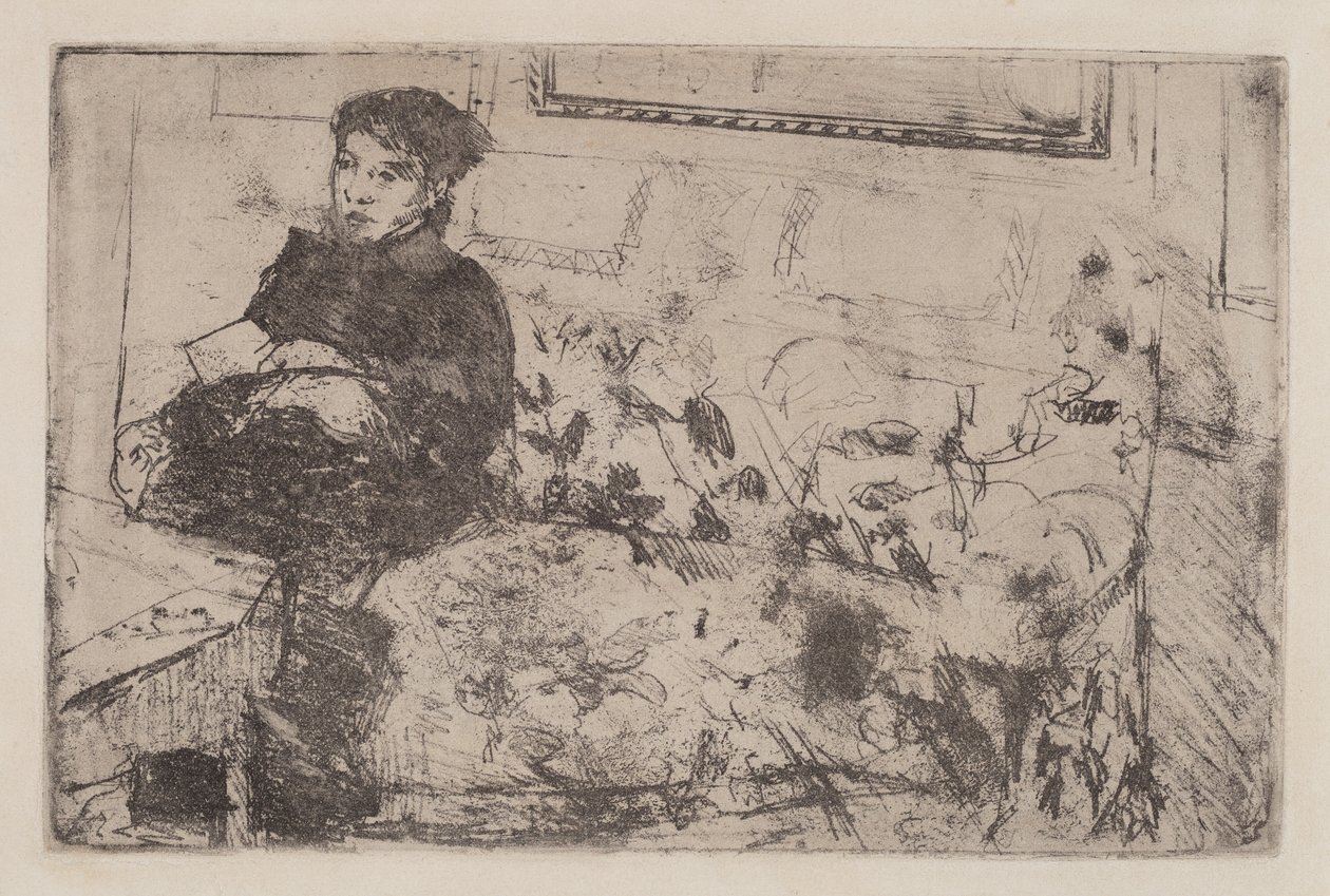 Innenraum: Auf dem Sofa von Mary Cassatt