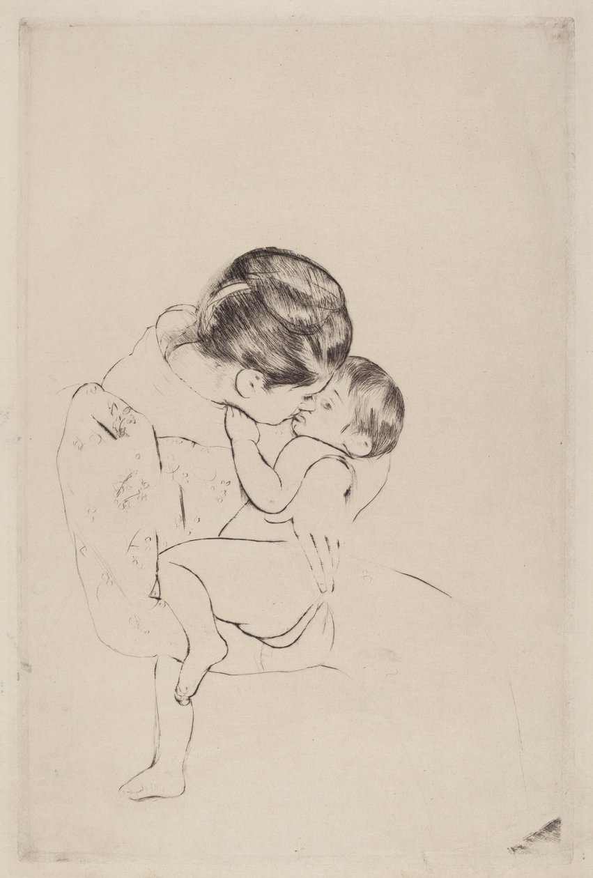 Mutterkuss von Mary Cassatt