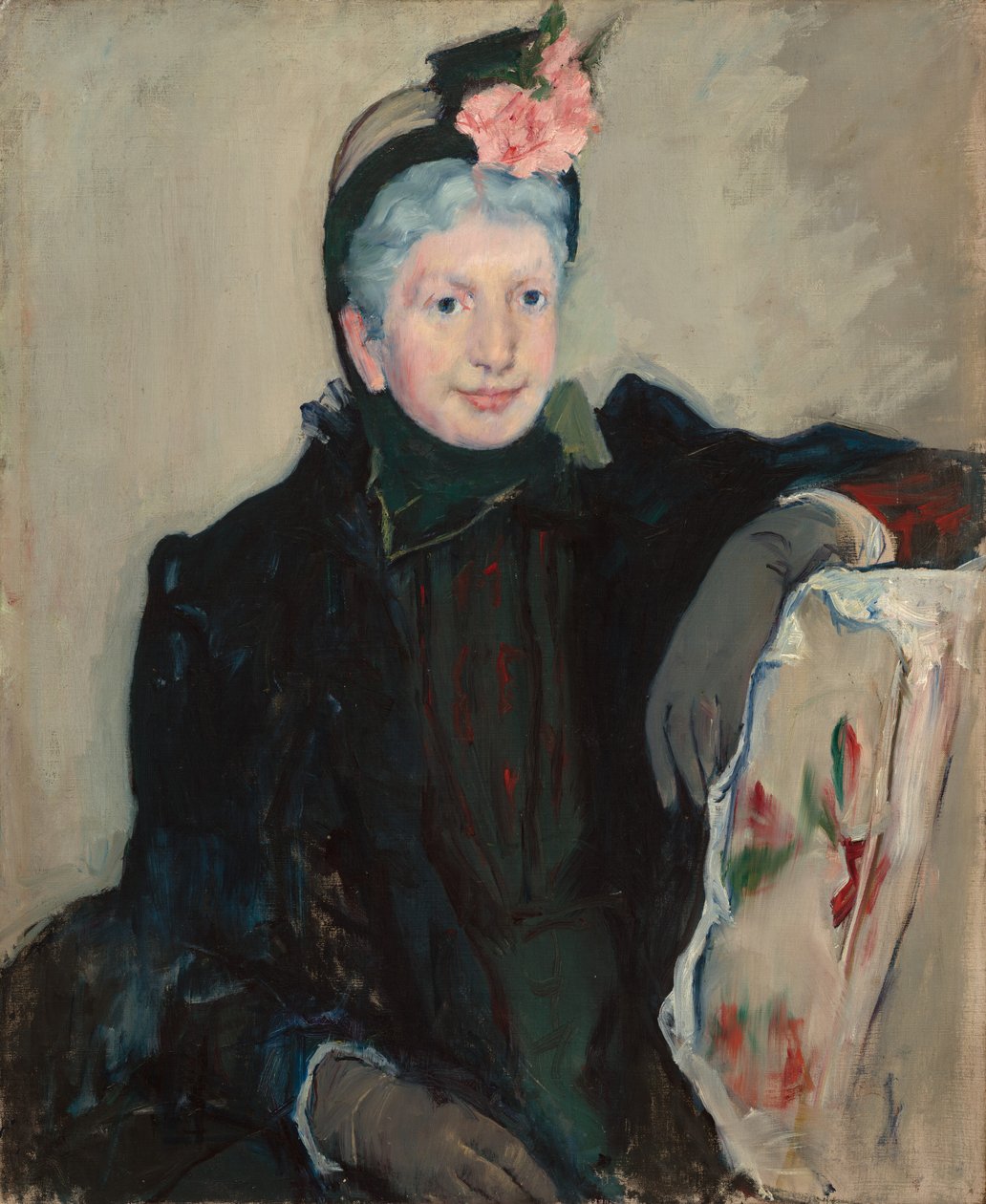 Porträt einer älteren Dame von Mary Cassatt