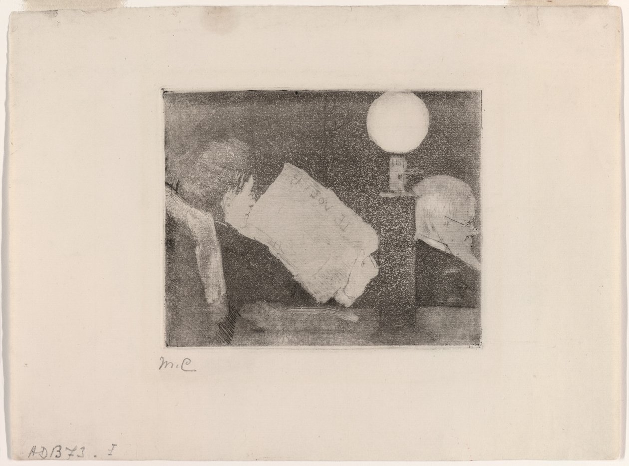Zeitung lesen, Nr. 2 von Mary Cassatt