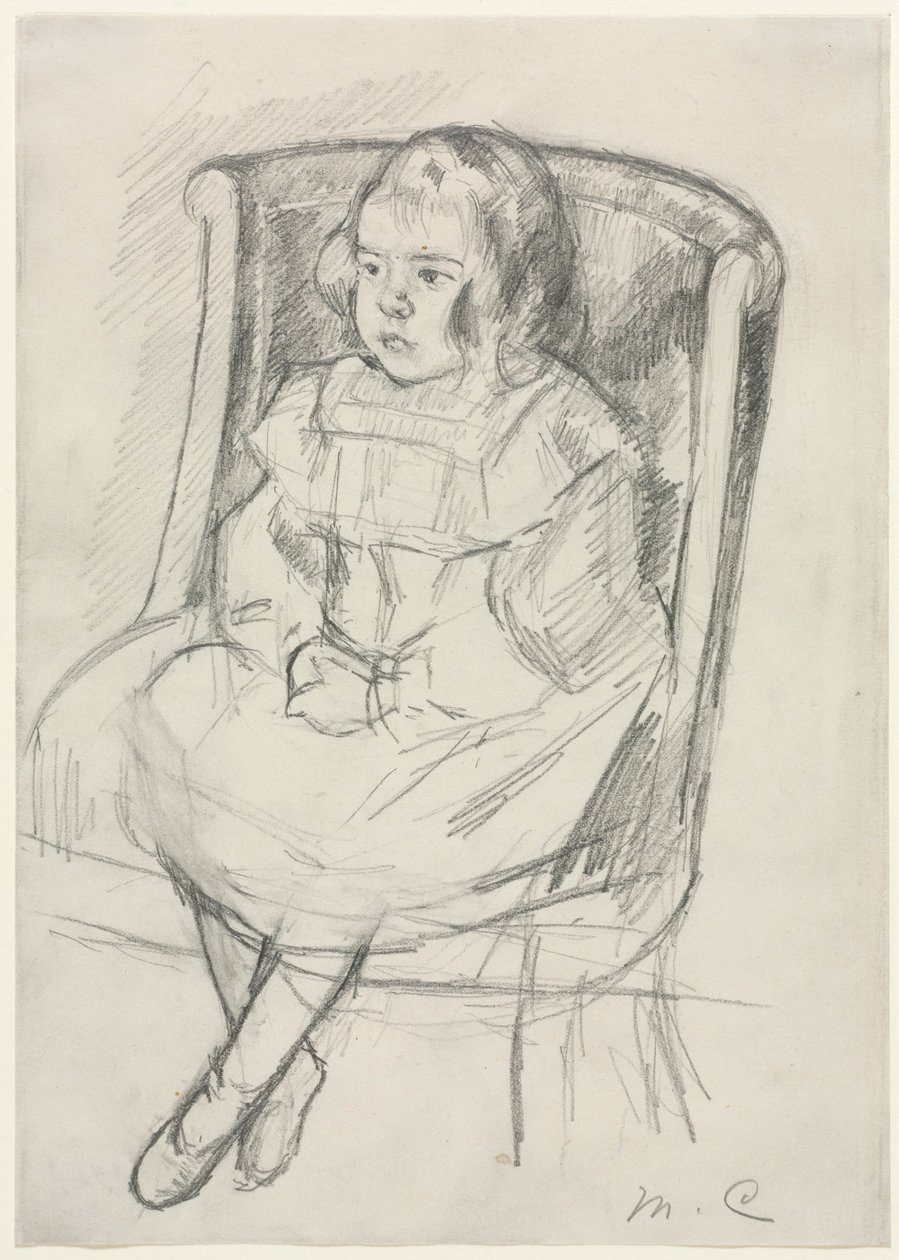 Simone sitzt, ca. 1903 von Mary Cassatt