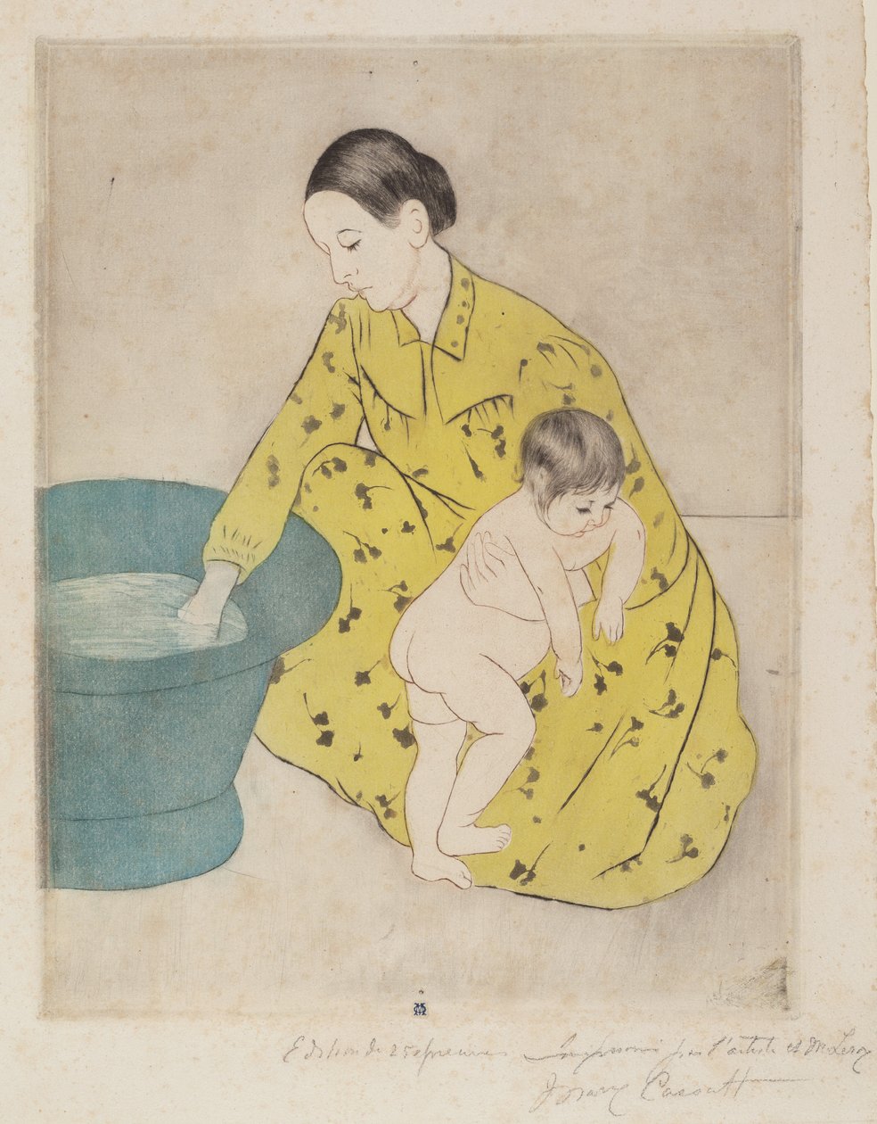 Das Bad von Mary Cassatt