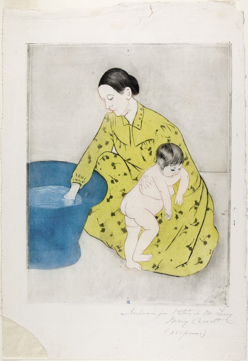 Das Bad, 1890-91 von Mary Cassatt
