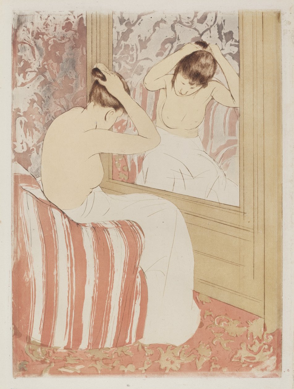 Die Frisur von Mary Cassatt