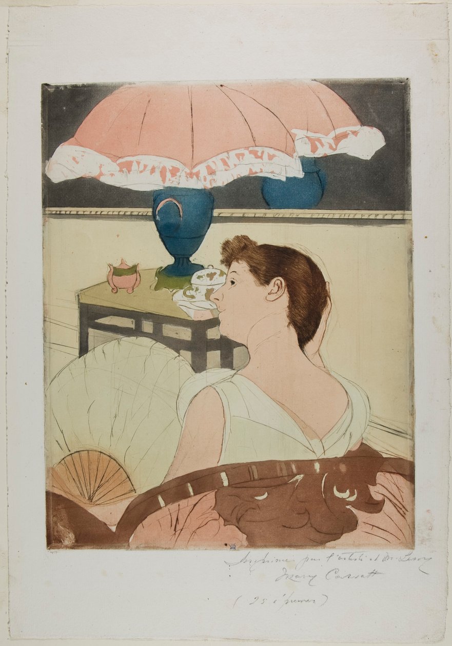 Die Lampe von Mary Cassatt