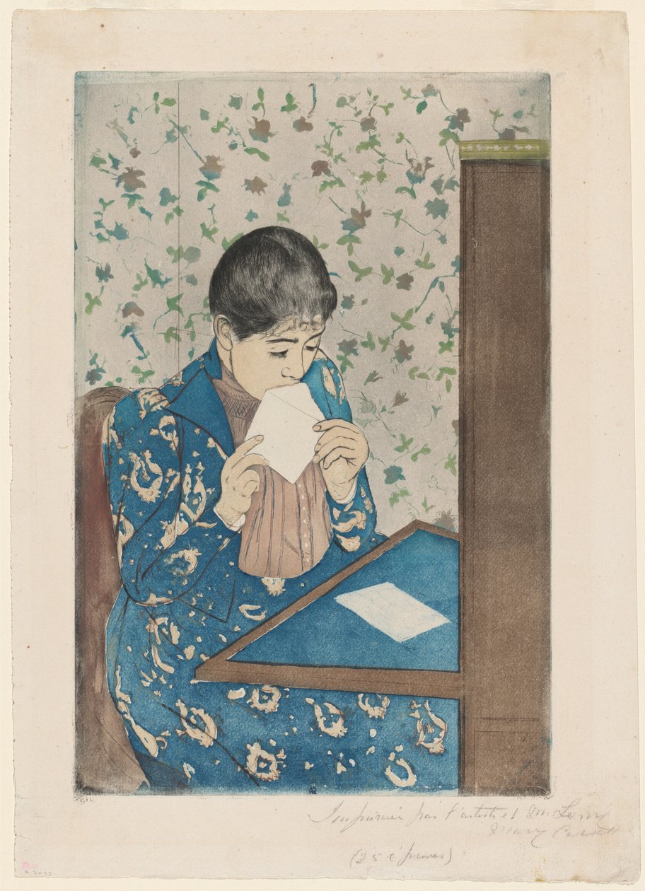 Der Brief von Mary Cassatt