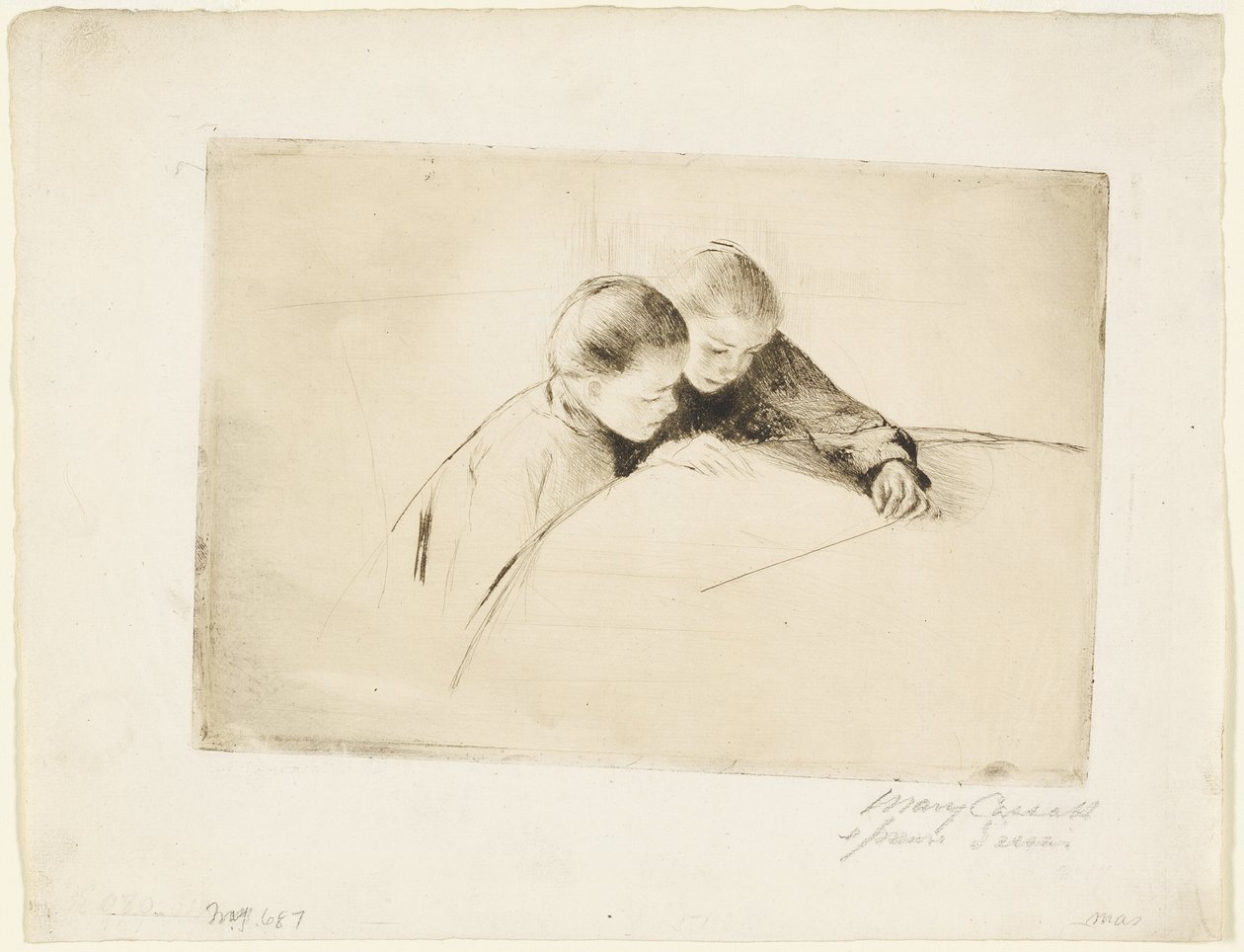 Die Karte von Mary Cassatt