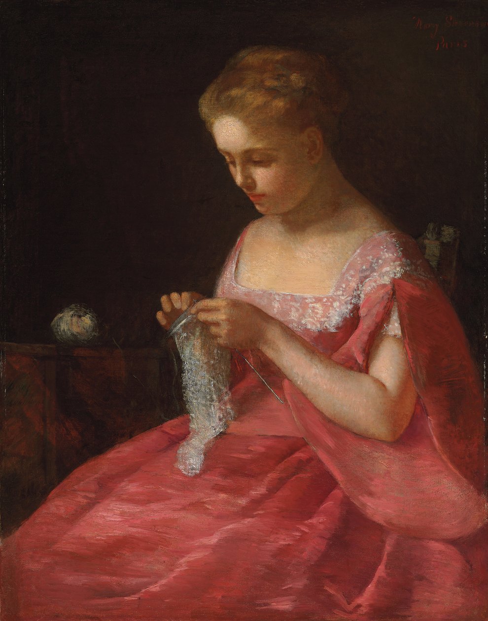 Die junge Braut, ca. 1866-67 von Mary Cassatt