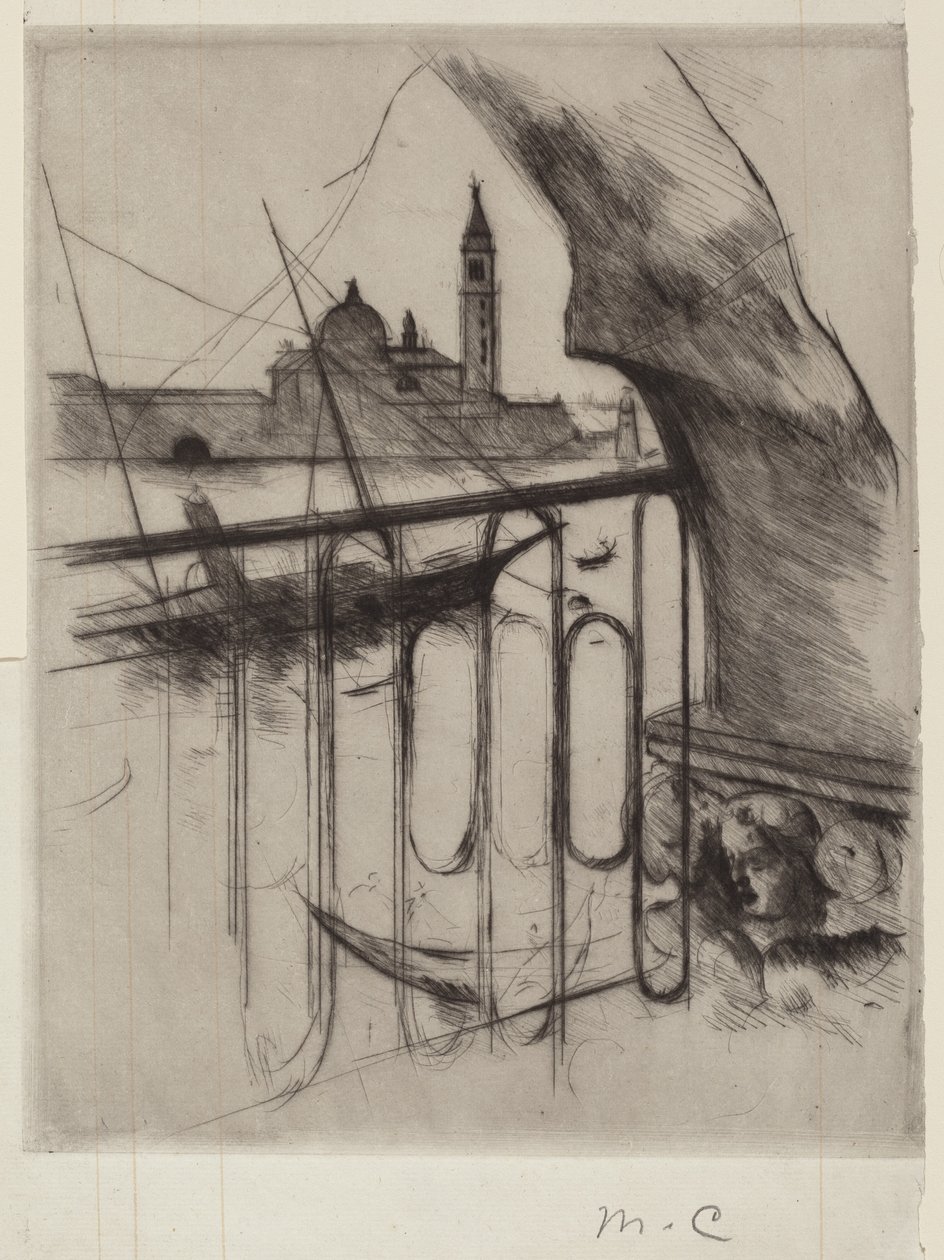 Ansicht von Venedig, 1887 von Mary Cassatt