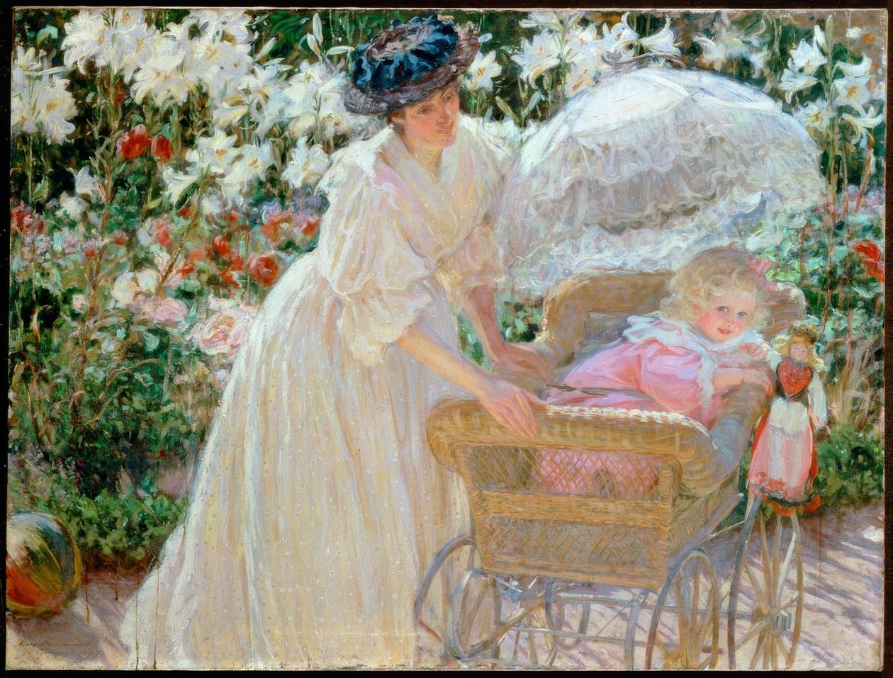 Rosen und Lilien von Mary Fairchild Low