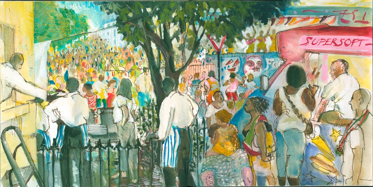 Karneval, Blenheim Crescent von Mary Kuper