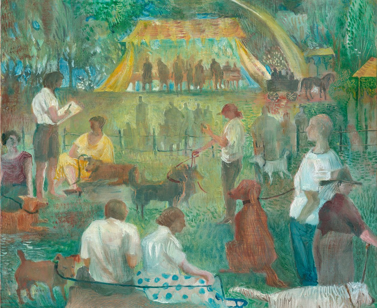 Hundeschau, Wadebridge, 2012 von Mary Kuper