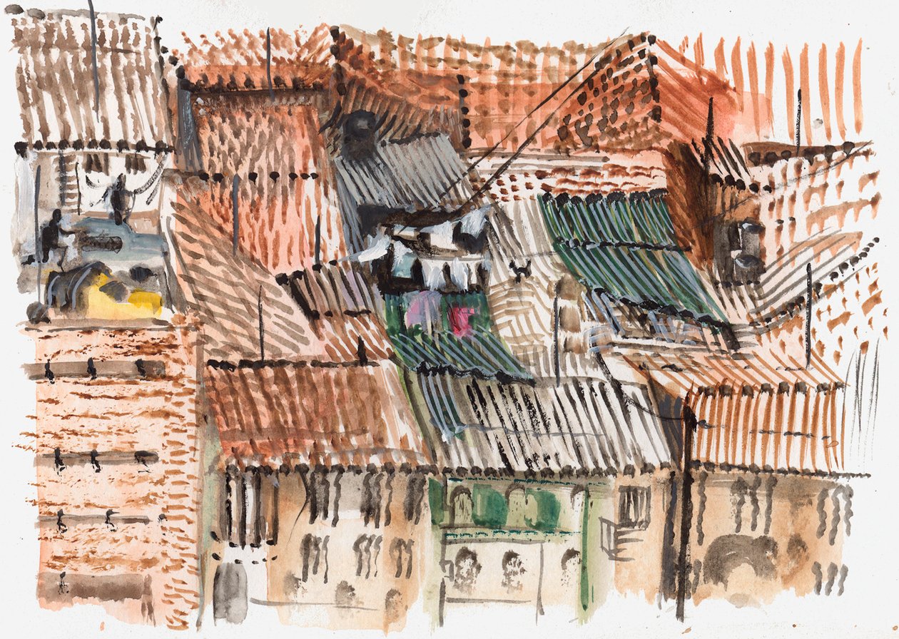 Dächer, Bogotá von Mary Kuper