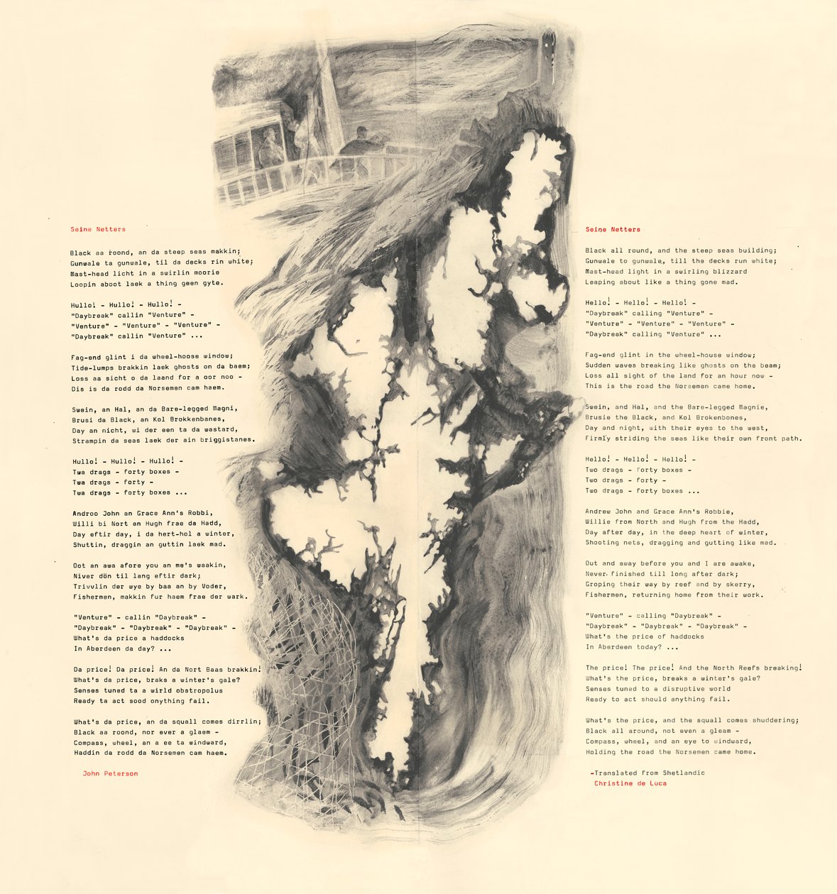 Shetlandisches Gedicht von Mary Kuper