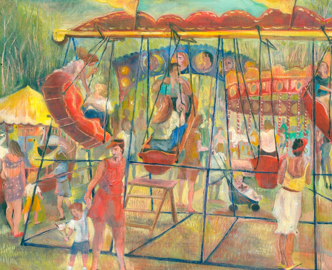 Schaukelboote, 2006 von Mary Kuper