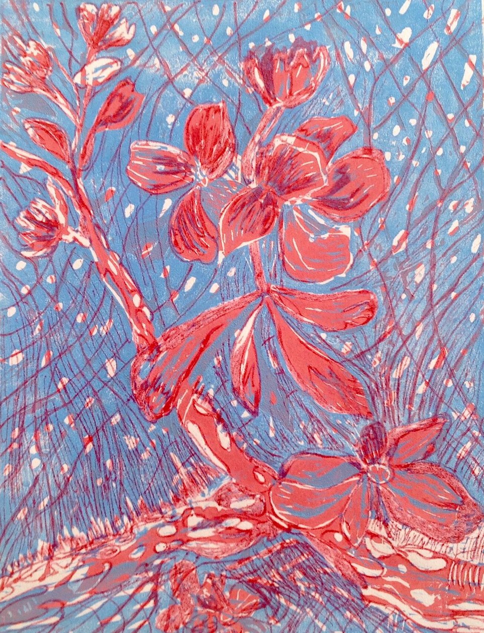 Mandelblüte von Mary Smith