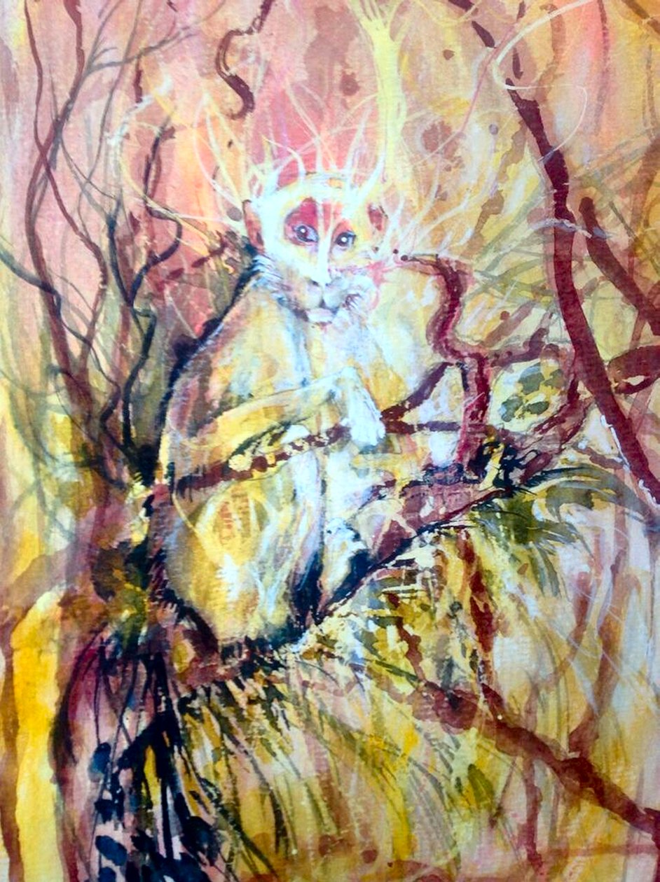 Frecher Affe von Mary Smith