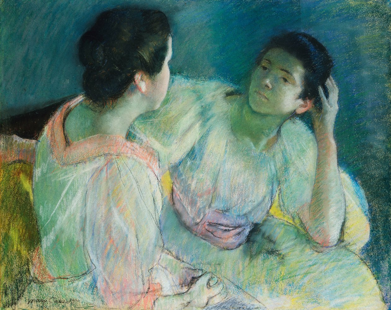 Das Gespräch von Mary Stevenson Cassatt