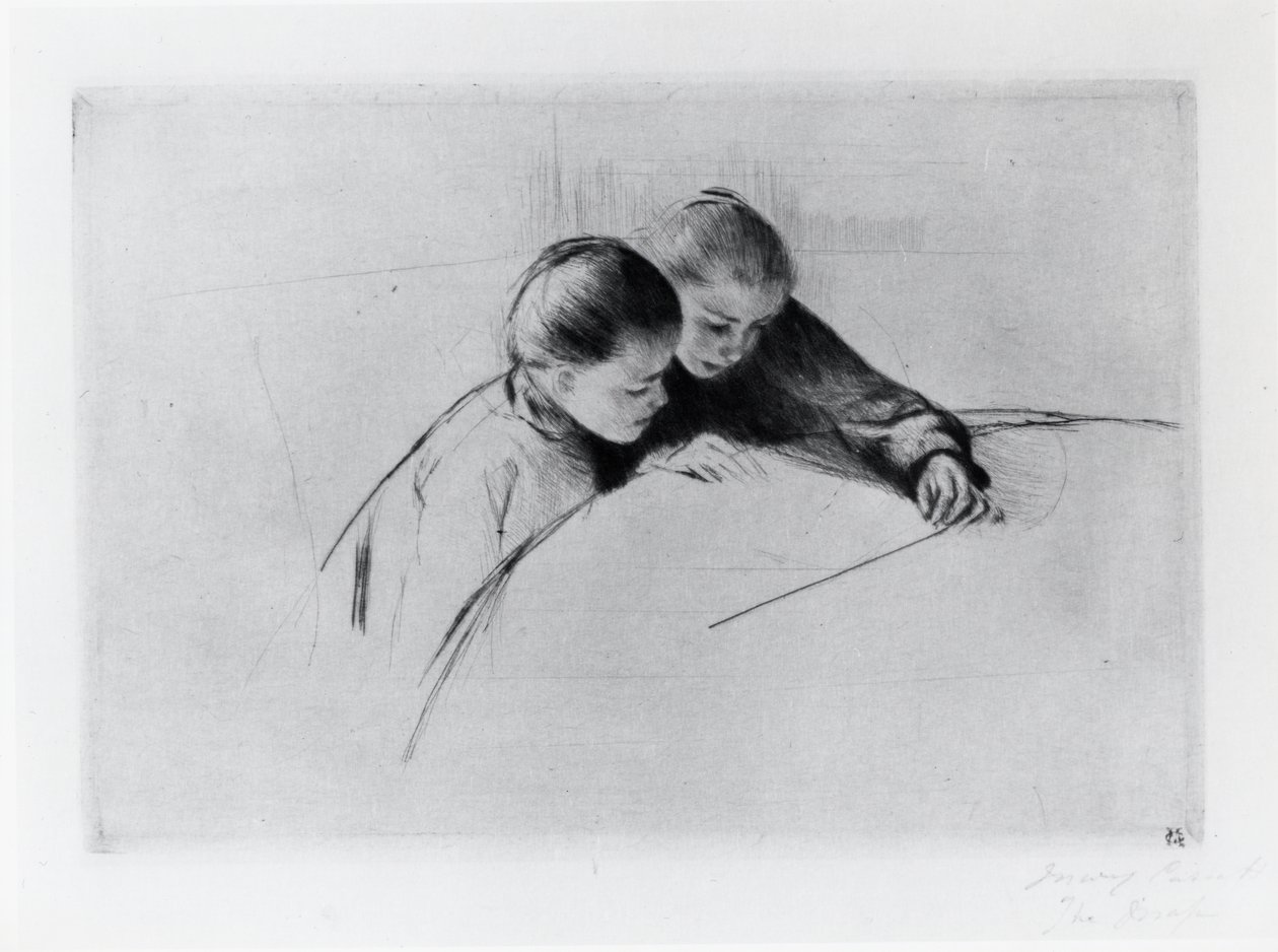 Die Karte oder Die Lektion von Mary Stevenson Cassatt