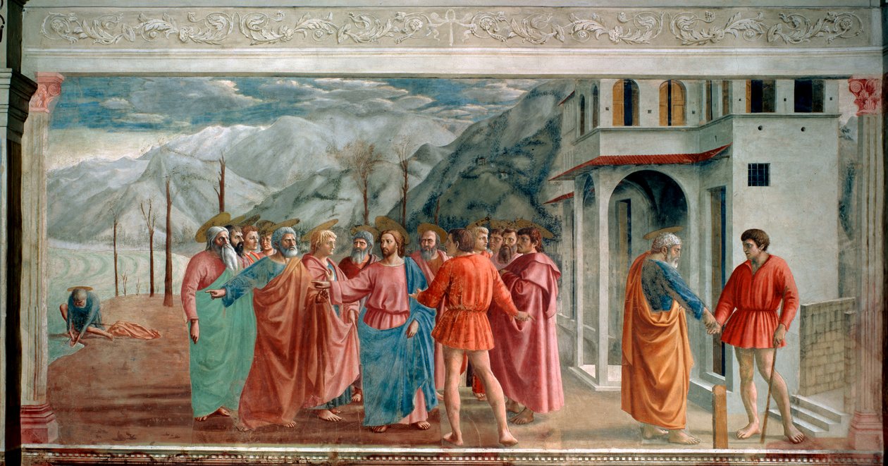 Das Zinsgroschen von Masaccio Tommaso