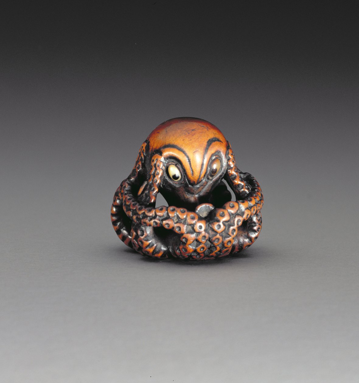 Netsuke, das einen Oktopus zeigt, ca. 1760-70 von Masanao