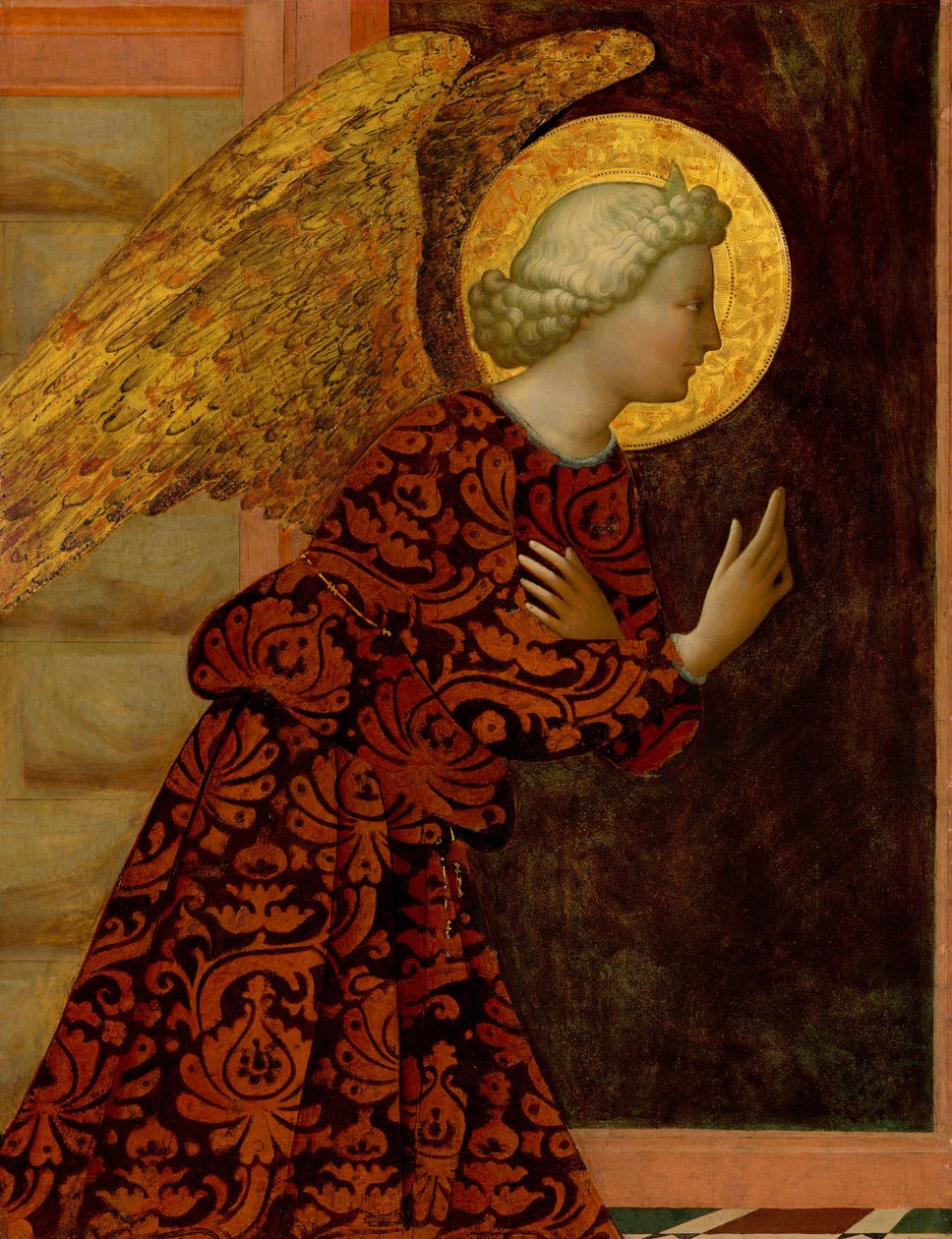 Der Erzengel Gabriel von Masolino da Panicale