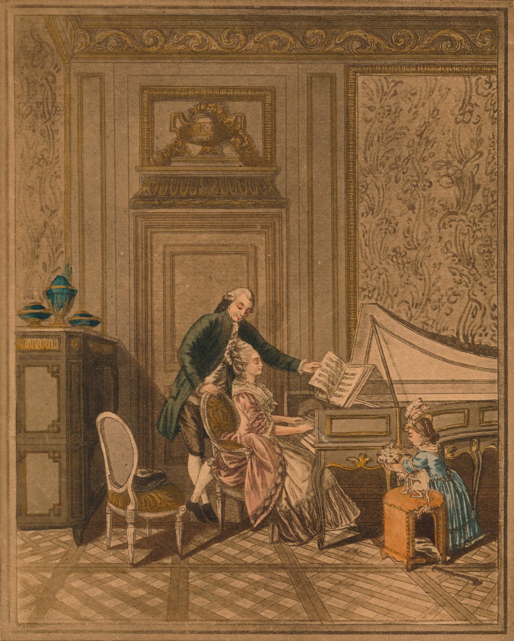 Die Klavierstunde von Massard