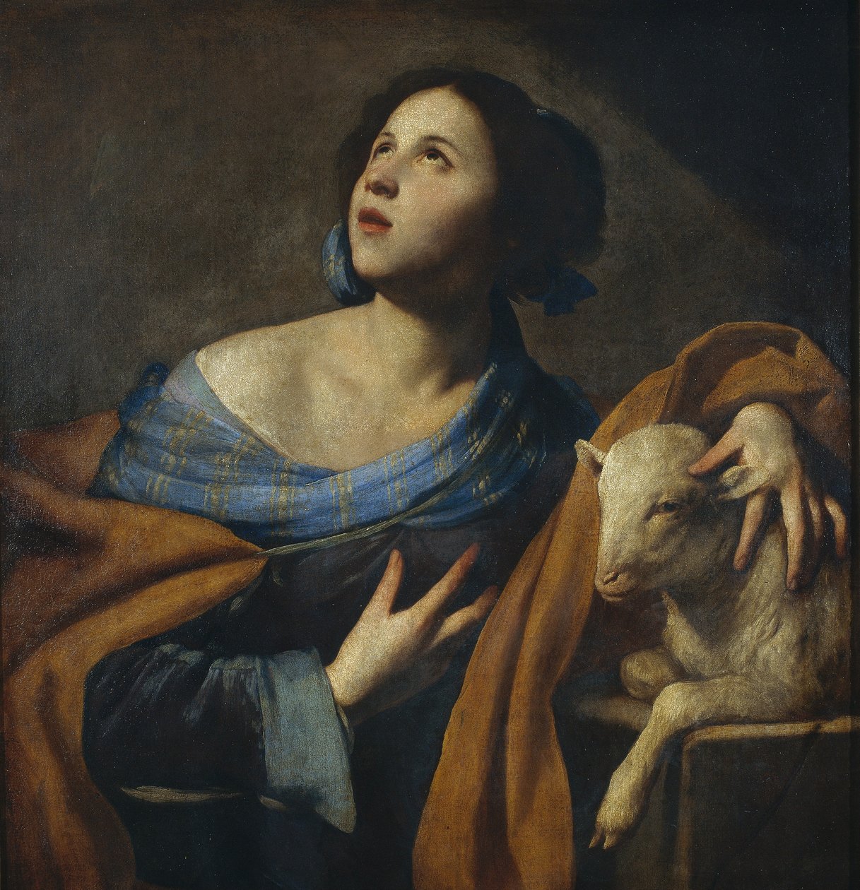 Heilige Agnes von Massimo Stanzione