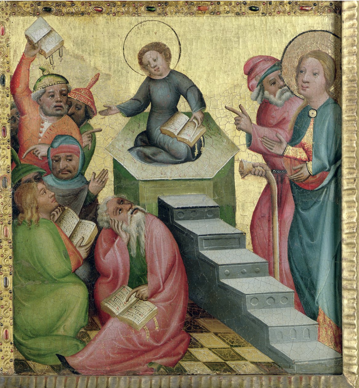 Disput mit den Doktoren, 1400 von Master Bertram of Minden
